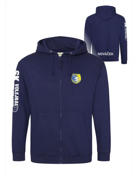 Mikina unisex na zip SKVD
