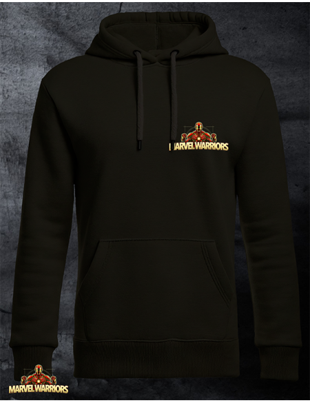 Mikina s kapucí s potiskem 01 černá