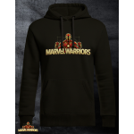 Mikina s kapucí s potiskem 02 černá S