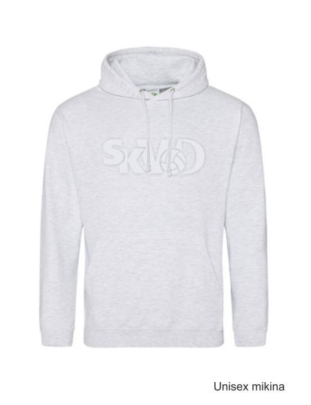 Mikina volnočasová přes hlavu s výšivkou SKVD