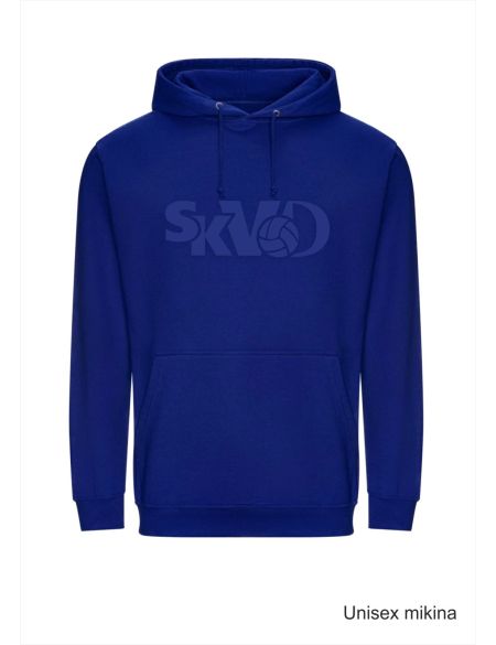 Mikina volnočasová s 3D výšivkou na hrudníku SKVD