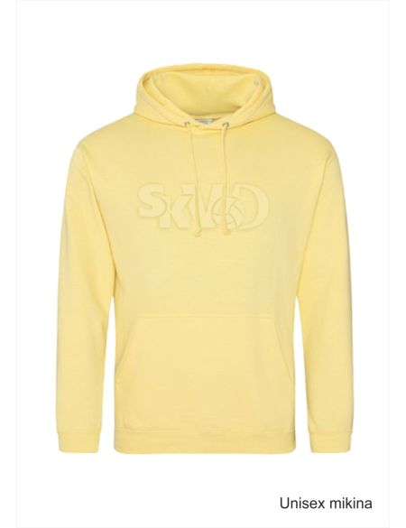 Mikina volnočasová s 3D výšivkou na hrudníku SKVD