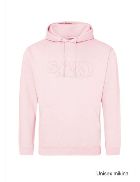 Mikina volnočasová s 3D výšivkou na hrudníku SKVD