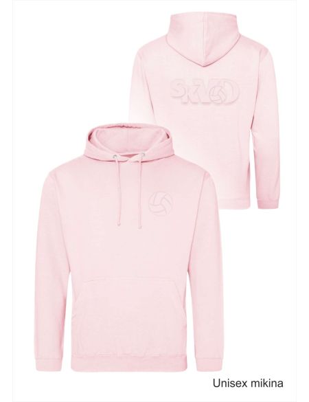 Mikina volnočasová s 3D výšivkou levé prso a záda SKVD