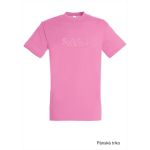 Tričko pánské s 3D výšivkou SKVD orchid pink vel.XS