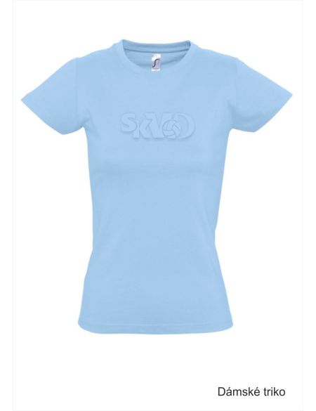 Tričko dámské s 3D výšivkou