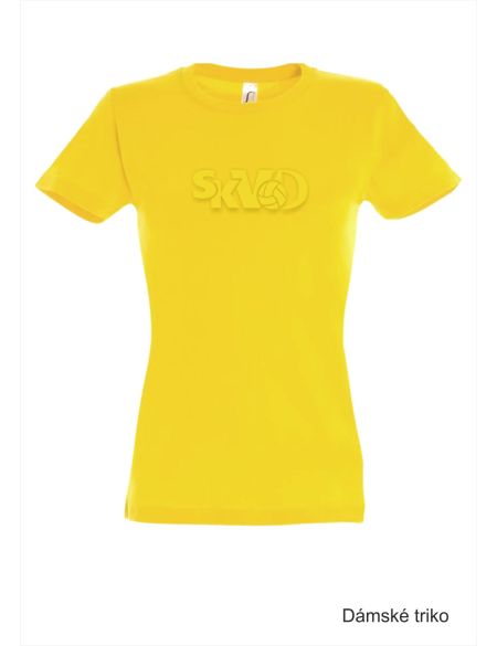 Tričko dámské s 3D výšivkou