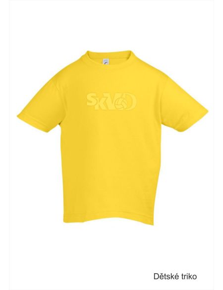 Tričko dětské s 3D výšivkou