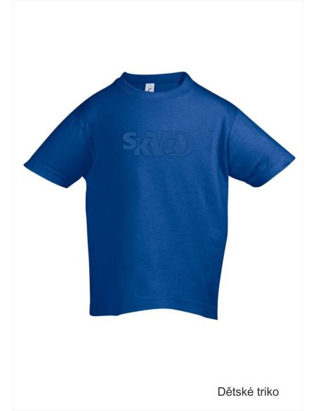 Tričko dětské s 3D výšivkou