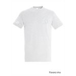 Tričko volnočasové pánské s 3D výšivkou balónu SKVD šedá světlá vel. XS