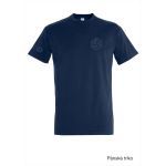Tričko volnočasové pánské s 3D výšivkou balónu SKVD french navy vel. S