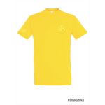 Tričko volnočasové pánské s 3D výšivkou balónu SKVD gold vel. 3XL