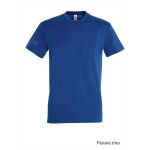 Tričko volnočasové pánské s 3D výšivkou balónu SKVD royal blue vel. M