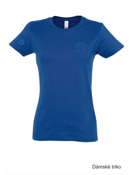 Tričko volnočasové dámské s 3D výšivkou balónu