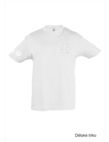 Tričko volnočasové dětské s 3D výšivkou balónu SKVD