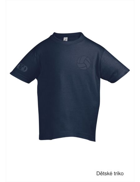 Tričko volnočasové dětské s 3D výšivkou balónu SKVD