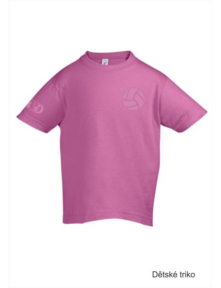 Tričko volnočasové dětské s 3D výšivkou balónu SKVD