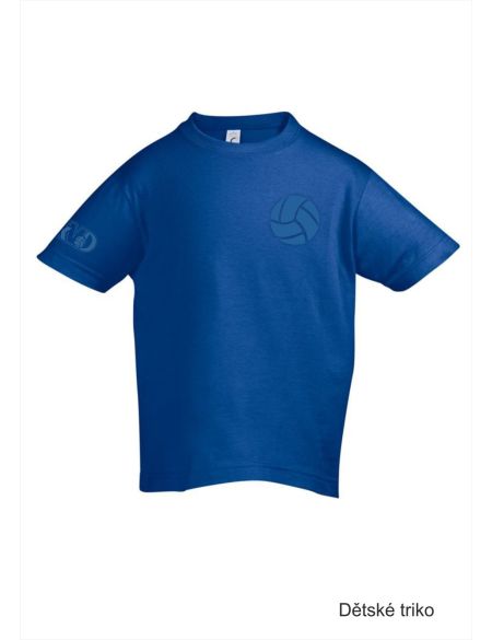 Tričko volnočasové dětské s 3D výšivkou balónu SKVD