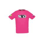 Tričko dětské s výšivkami SKVD fuchsia vel. 12 let