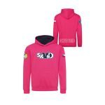 Mikina s výšivkami SKVD hot pink/navy