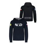 Mikina s výšivkami SKVD navy/fine grey