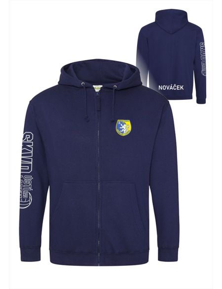 Mikina unisex na zip SKVD