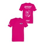 Tričko pánské SKVD Ústecký volejbal fuchsia vel. XXL